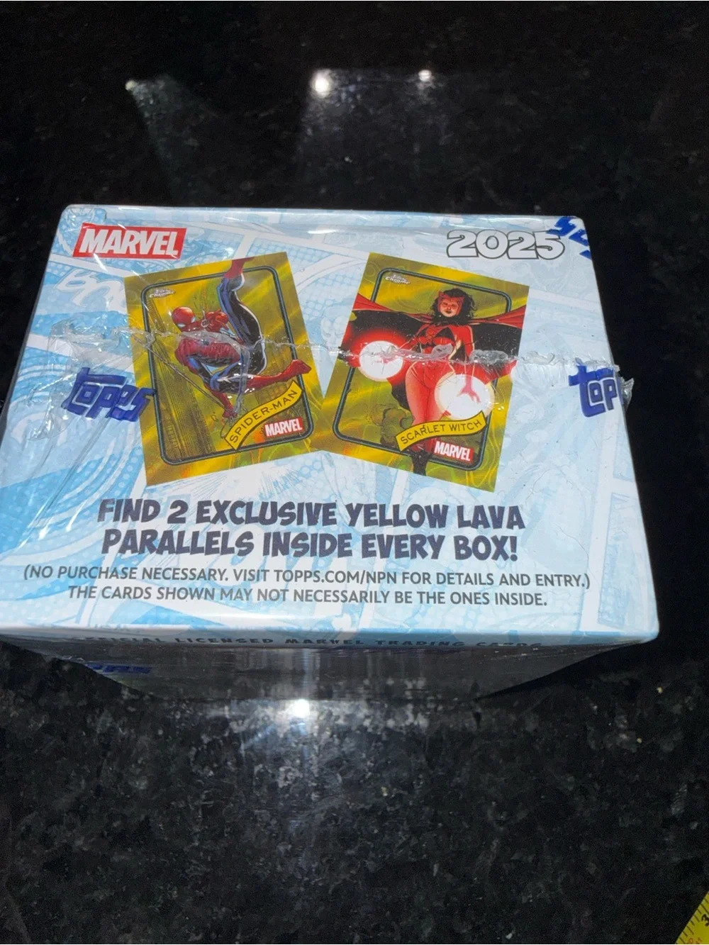 Topps Marvel Chrome 2025 Trading Cards Box -